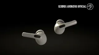 Airpods 3d Product animation reel