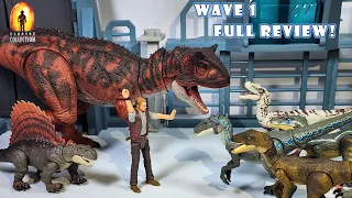 Jurassic World Hammond Collection 2024 Wave 1 Full Review! Velociraptor Blue, Dimetrodon Owen!