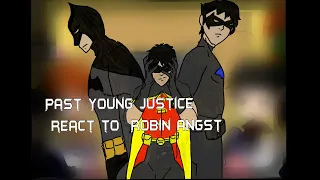 Young Justice react to Robin angst | Batman & Robin relationship dynamic
