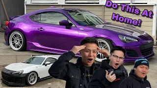 ILLIMINATE BLOWN AWAY..How to Candy Your 86 FRS BRZ | Randy Truong & Sonny Dials In My Fitment