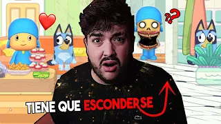 🔥 ... juego al ESCONDITE en la APP de BLUEY el PERRO LOCO