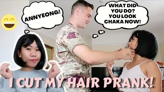 I CUT MY HAIR PRANK😂|BAWAL NA DAW AKO LUMABAS😢|CAMRITCHVLOG♥️