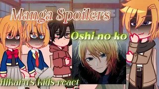 MANGA SPOILERS ||| oshi no ko grv part 1 of Hikaru's kids react