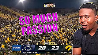 WOW!!! SOCCER FAN Reacts to College Football Best "Rushing the Field" Moments