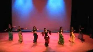 Spectacle Danse Orientale (choré esp), juin 2009