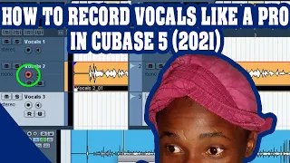 How to Record vocals like a pro in cubase 5 or Any Recording daw (2021)