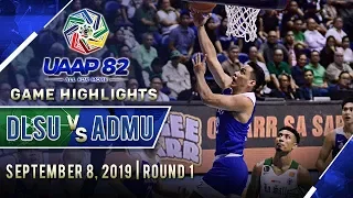 DLSU vs. ADMU - September 8, 2019  | Game Highlights | UAAP 82 MB