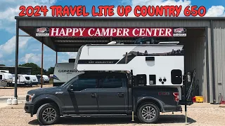 *NEW* 2024 TRAVEL LITE UP COUNTRY 650 TRUCK CAMPER!