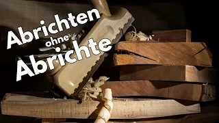 Dickenhobel - Verwendung ohne eine Abrichte - Grundwissen zur Benutzung der Hobelmaschine