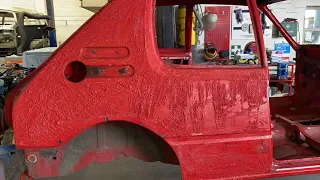 Peugeot 205 GTI Paint Stripping Removal