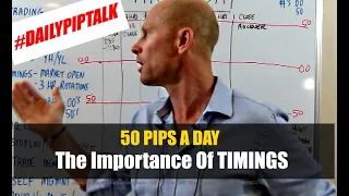 50 PIPS A DAY The Importance Of TIMINGS