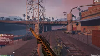 GTA V Entire Train Route (Sped Up x3.5)