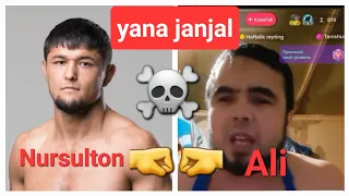 NURSULTON VS ALI Chingizdi nega sochini oloshting if***☠️😱 tik tok batil