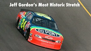 Jeff Gordon’s Most Historic Stretch