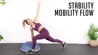 10 Min Stability and Mobility Flow | BOSU® Workout with Trainer Kaitlin