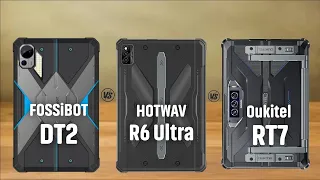 FOSSiBOT DT2 Vs HOTWAV R6 Ultra Vs Oukitel RT7 Top of The Best Rugged Tablet