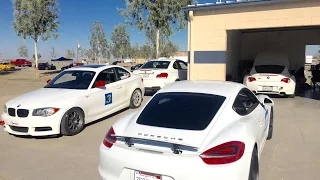 Buttonwillow 13CW 2:02.4 BMW 135i  vs. Z4M Coupe vs. Porsche Cayman S10/31/15 Session 3