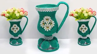 Plastic Bottle Flower Vase DIY Ideas | Best Out of Waste | Ide Kreatif Vas Bunga dari Botol Bekas