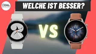 Amazfit GTR 3 Pro vs Galaxy Watch 4  ➡️ Welche lohnt sich mehr?