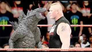 Godzilla vs Brock Lesnar