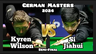 Kyren Wilson vs Si Jiahui - German Masters Snooker 2024 - Semi-Final Live (Full Match)