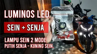 REVIEW LAMPU SEIN LED 2 MODE LUMINOS - AEROX 155 CONNECTED