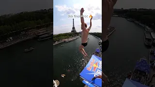 this cliff diving 360 shot never gets old 🔥 #shorts