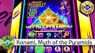 Myth of the Pyramids Anubis Riches  slot machine preview, Konami, #G2E2019  (G2E 2019)