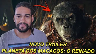 PLANETA DOS MACACOS: O REINADO (2024) | Reação ao Trailer