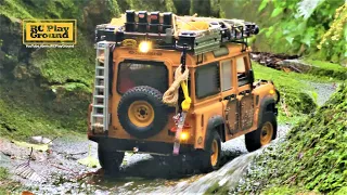 Camel Trophy D110 Defender D1RC a Trip in the City ASMR