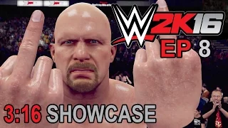 TAKE THAT STUNNER ROCK  - WWE2K16 3:16 Showcase EP8