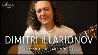 DIMITRI ILLARIONOV - Online Guitar Concert | B. Dylan, F. Tarrega, K. Bliokh | Siccas Guitars