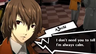 akechi is always calm