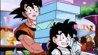 Goku Shopping with his family..