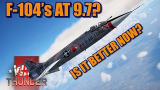 War Thunder F-104A & C with the NEW BR of 9.7! Is it saved from the R-60M and AIM-9L?