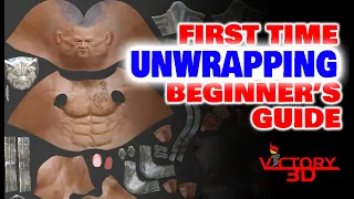 How to Unwrap in 3ds Max for the *FIRST Time* UV unwrapping a 3d model