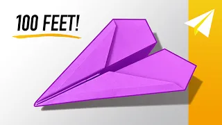 EASY Paper Airplane that Flies OVER 100 Feet! How to Make Viper, by Contest Winner Aiden Dominguez