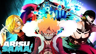 🌊🦵⚔️👊🏻 Mugiwaras Pós-Timeskip Reage ao 🎧♪ Luffy, Zoro, Sanji & Jinbe | Quarteto Monstro | M4rkim 🌊🦵