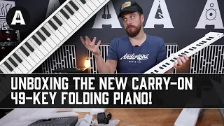 The World’s Most Portable Keyboard Just Got Smaller! - Carry-On 49-Key Folding Piano