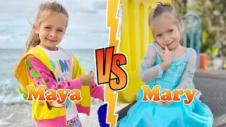 Maya VS Mary (Maya and Mary) Stunning Transformation ⭐ From Baby To Now