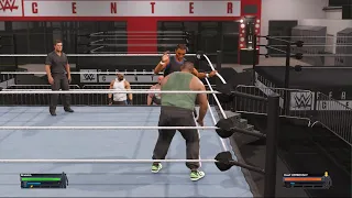 MyRise Story # 2 (Undisputed) In WWE2K24 (PS5) : Part 6: " Bland Opening "