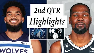 Brooklyn Nets vs. Minnesota Timberwolves Full Highlights 2nd QTR | Oct 14 | 2022 NBA Preseason
