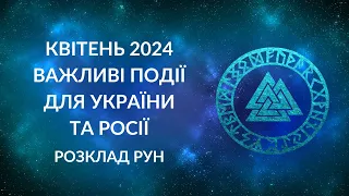 КВІТЕНЬ 2024. Три важливі події для України та Росії