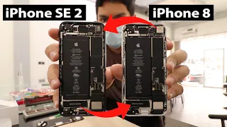 Nyobain tuker sparepart iPhone SE 2 & iPhone 8 - Apa aja yang sama?