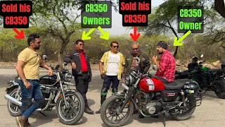 UNFILTERED OPINION of 6 HONDA CB350 OWNER'S | Is CB350 Worth Buy in 2024 ? #hondacb350