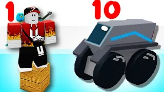 BUILDINGS IN 1- 5 and 10 MINUTES in Build a boat Roblox
