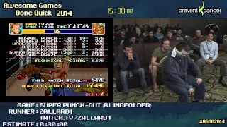 AGDQ 2014 - Super Punch-Out!! (blindfolded) [60 fps]