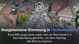 Ausgelassene Stimmung an Himmelfahrt in Hermannsburg