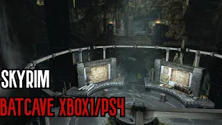 The Batcave Tour in Skyrim!!! |XBOX1 Special Edition|