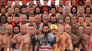WWE 2K22 THE ROYAL RUMBLE MATCH!